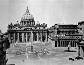 St. peter's square in rome,