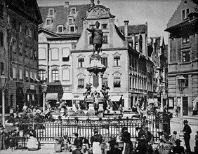 Cityscape of augsburg, bavaria