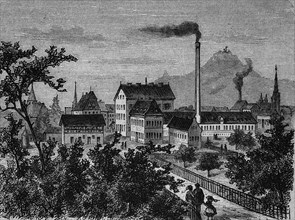 View of werner's factories