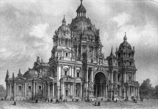 New building of the cathedral