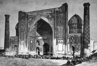 Friday mosque in samarkand