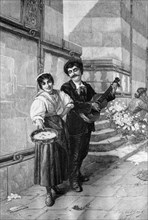 Italian street singers