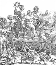 The procession of bacchus