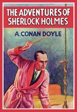 Adventures of Sherlock Holmes #2 (book cover) 1900