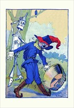 Tin Man and Scarecrow 1900