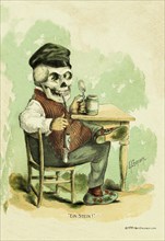 Death Tips a Pint 1901