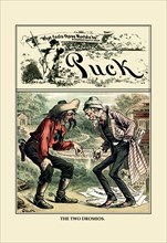 Puck Magazine: The Two Dromios 1883