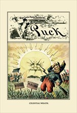 Puck Magazine: Celestial Wrath 1883