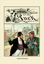 Puck Magazine: Harsh Criticism 1900