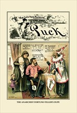 Puck Magazine: The Anarchist Fortune-Teller's Dupe 1886