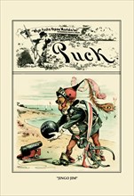Puck Magazine: "Jingo Jim" 1886