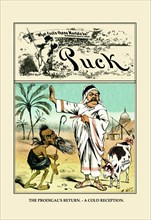 Puck Magazine: The Prodigal's Return 1883