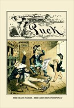 Puck Magazine: The Death-Watch 1883