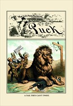 Puck Magazine: A Tail They Can't Twist 1883