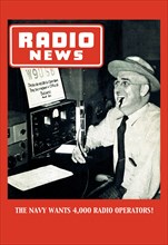 Radio News: The Navy Wants 4,000 Radio Operators! 1940