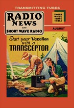 Radio News and Short Wave Radio: Start Your Vacation with a Transceptor 1936