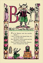 B for Beauty and the Beast 1945