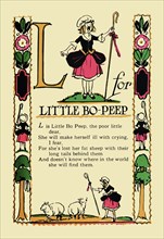 L for Little Bo-Peep 1945
