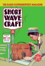 Short Wave Craft: Build This New Briefcase Short Wave Receiver 1932