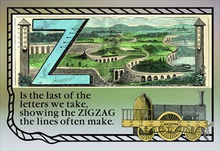 Z for Zigzag 1880
