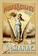 Frank Leslie's Illustrated Almanac: Flight of Flowers, 1883 1883