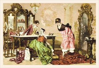 Preparing for the Ball 1870
