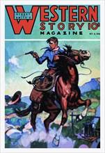 Western Story Magazine: Gunning 'Em Down 1938