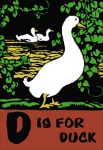 D is for Duck 1923