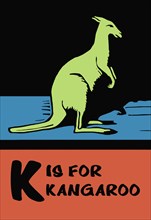 K is for Kangaroo 1923