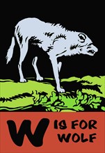 W is for Wolf 1923