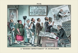 Puck Magazine: A "Modern Improvement" in Journalism