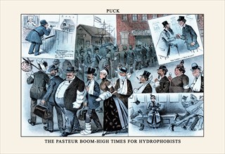 Puck Magazine: The Pasteur Boom