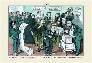 Puck Magazine: The Saviors of the Republican Party