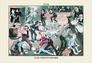 Puck Magazine: A Civil Service Reform