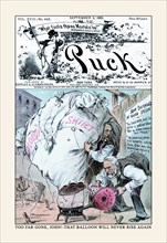 Puck Magazine: Too Far Gone, John! 1885