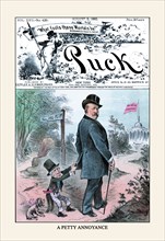 Puck Magazine: A Petty Annoyance 1885
