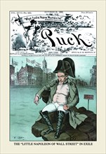 Puck Magazine: The "Little Napoleon of Wall Street" in Exile 1885