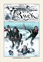 Puck Magazine: Congressional Contempt 1883