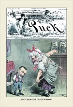Puck Magazine: Another One Gone Wrong 1883