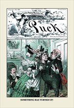 Puck Magazine: Something Has Turned Up! 1882