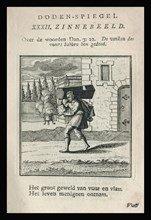 Man with Small Coffin 1764