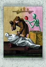Death and a Sculptor 1764