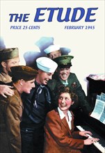 Etude: Servicemen and Pianist 1945