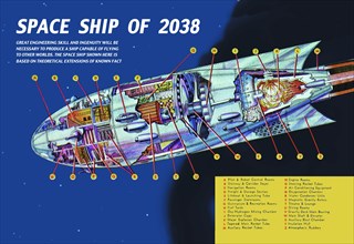 Space Ship of 2038 1938
