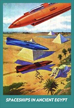 Spaceships in Ancient Egypt 1948
