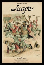 Judge Magazine: The Big 4 Split 1888