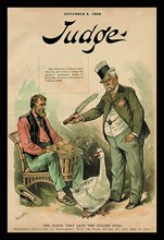 Judge Magazine: The Goose that Lays the Golden Eggs 1888