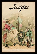 Judge Magazine: The Cruel War is Over 1888