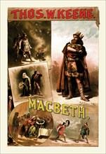 Thos W. keene as Macbeth 1884
