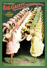 Gaiety Dancers 1900